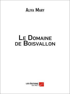 cover image of Le Domaine de Boisvallon